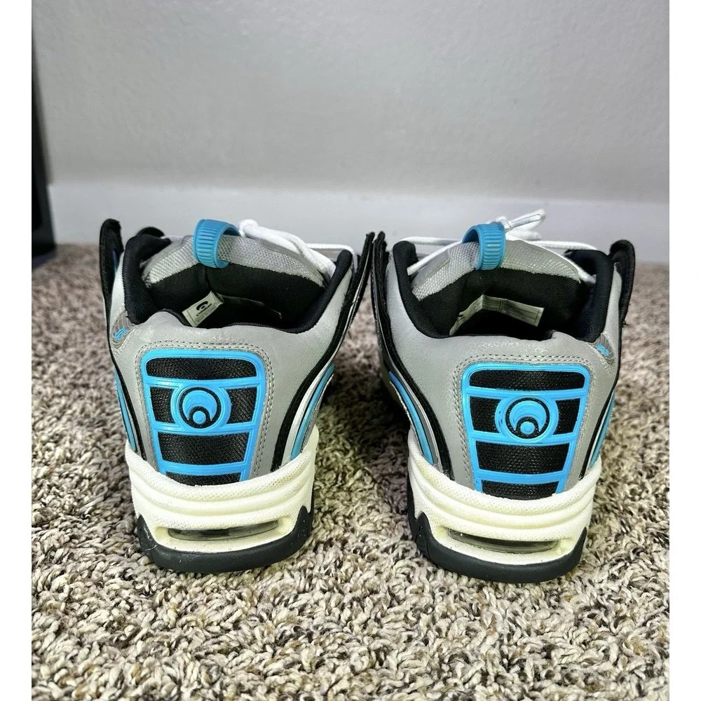 Osiris D3 2001 Men's Size‎ 8 Skateboard Shoes Gray Blue Sneakers